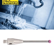 CMM Touch Probe Stylus M2 Tungsten Carbide CMM Machine Tools Red Ball Tip Wear Resistant for Industr