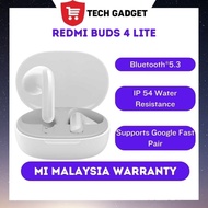 Xiaomi Redmi Buds 4 Lite |12mm Dynamic Driver | Bluetooth 5.3 | IP54 | Up to 20 hours