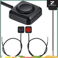 ZS  4 PCS Momentary Push Button on Off Switch Black Momentary Switch 12V 24V  Mount Mini Button Swit