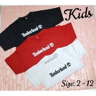 Unisex Kids Short Sleeve Timberland Shirt