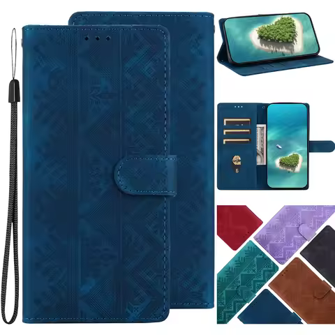 Flip Wallet Case For Nokia 2.3 2.4 3.2 3.4 4.2 5.3 5.4 6.2 7.2 X20 X30 XR20 XR21 C20 G42 G60 C21 G11