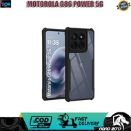MOTOROLA G86 POWER 5G SHOCKPROOF CASE HARDCASE TRANSPARENT ARMOR