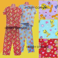 ASSORTED Tweety bird looney tunes cartoon terno pajama set kids adults pajamas sleepwear cute