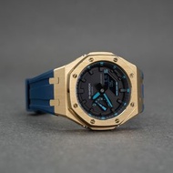 《改裝訂製》G-SHOCK特別限量版 男裝女裝手錶鋼錶 農家橡樹 Casioak Casio G Shock Special Limted Edition GA2100 Luxury Men Ladies Watch 44mm