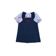 FIFFY HEART DENIM 2 IN1 DRESS BAJU BAYI Baby Clothes (2326012)