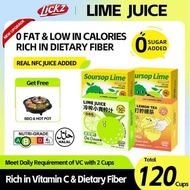 LICKZ JUICE  Family Pack Cold-Pressed Juice Sachets 120s – Light Detox Drink | Glow Vitamin C | 0 Su