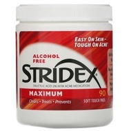 [現貨] Stridex 2% Salicylic Acid Alcohol Free 90 Soft Touch Pads 2%水楊酸棉片 90片裝