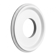 PU Ceiling Lamp Cover Simple Elegant Design Conceals Ceiling Imperfections