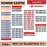 Nomor Cantik Simpati 4G LTE Kartu Perdana Telkomsel Nomer Quartet 1933 PERSIB 170
