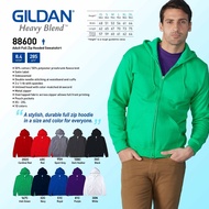 GILDAN 88600 HOODED FULL ZIP SWEATSHIRT