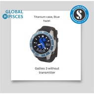 SCUBAPRO Galileo 3 Titanium Case Blue Hazel for scuba diving