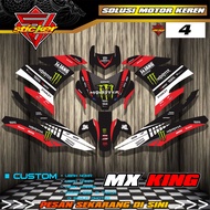 4 DECAL JUPITER MX KING VARIASI MONSTER ENERGY FULL BODY MX KING