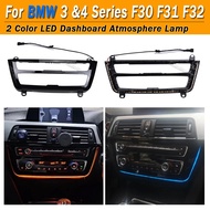 Car Interior LED Decorative Light Center Console Ambient Light Blue Orange​​Color Matching Suitable 