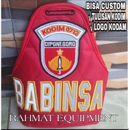 Ban lengan Babinsa Bisa Custom Logo Kodam dan Logo Kodam