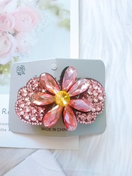 [HCM]Kẹp tóc phía sau đính đá pha lê cao cấp thiết kế sang trọng((kẹp 8phân tóc vừa và ít đều dùng đ