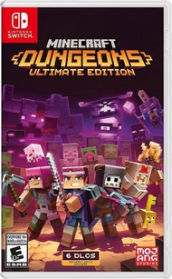 任天堂 - Switch Minecraft Dungeons~ Ultimate Edition | 當個創世神 地下城~ 終極版 (中文/ 英文/ 日文版)