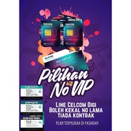 NO VIP PILIHAN NOMBOR BARU BEONE PREPAID 250GB 4G/5G RM35