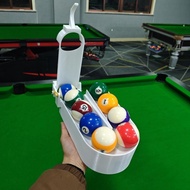[lzdjlmy1zs] Snooker Training Rack Easy to Use Billiards Training Tool Pool Ball Rack Hold 9 Balls f