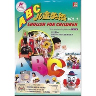 ABC ENGLISH FOR CHILDREN VOL.1-6 - LET'S LEARN ABOUT (MANDARIN EXPLANATION) DVD