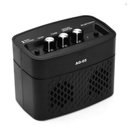 AROMA AG-05 Bluetooth Electric Guitar Amp Amplifier 5-Watt Stereo Output Distortion Gain Tone Contro