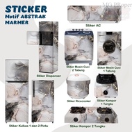 MATA MESIN Sticker Fridge Stove Washing Machine 1 2 Door Eye Tube Rice Cooker Dispenser Ac Decoration