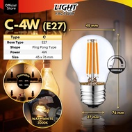 LED Edison Filament Bulb 4W 6W 40W Retro Vintage LED Candle Bulb E14 E27 Daylight / Warmwhite Mentol