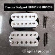 Pickup Duncan designed HB101N HB103B white neck & bridge