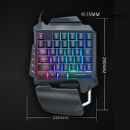 GP216 DN-PJ ZUOYA G92 Gaming Keyboard One-handed Mechanical Feel 35 Ke