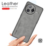 Luxury Sheepskin Leather Case Funda For Xiaomi Poco F7 Ultra Full Lens Protection Cover Poco F7 Pro 