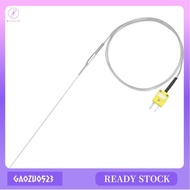 [gaozuo523] K Type Thermocouple with Plug, Meter Temperature Sensor Probe -50 to 1100°C,3.3ft Wire