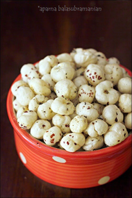 PHOOL MAKHANA/ ROASTED MAKHANA (PUFFED FOX NUTS/ LOTUS SEEDS) 500gm