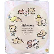 Supermarket Pick-Up Limit 4 Sets~Made In Japan Patterned Roller Toilet Paper Without Fluorescent Dye