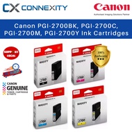 [Bundle Set] Canon Genuine Ink Cartridge PGI-2700 BK, C, M, Y Canon PGI2700 Ink Cartridge Canon PGI 