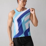 【Ready Stock】 Seamless Adhesive Breathable Competition Running Quick-Dry Vest Sports Men's and Women