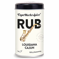 南非香普調味路易斯安那卡疆香料粉 100g#05023 CAPE HERB & SPICE RUB SHAKER TINS Louisiana Cajun#BEST BEFORE 6,NOV,2026
