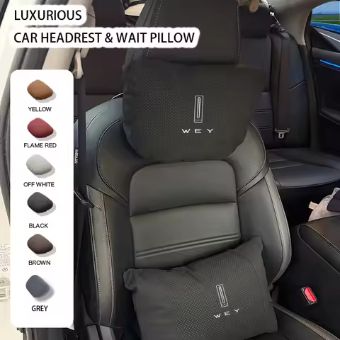 For WEY Coffee 01 05 03 02 07 VV7 VV6 coffee latte 03 02 2025 Accessories Car Headrest Pillow Neck C