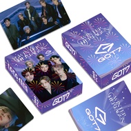 Winter heptagon Lomo Card GOT7 Photocard Jackson Mark JinYoung regression lomocard Idol Collectibles