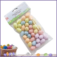 Easter Eggs Decoration Small Faux Eggs 36X Lightweight Vase Filler Holiday Favor Colorful Easter Fau