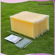 [LacooppiaMY] 7x Apiculture Frame Kit with Extraction Tubes 18x9.6x1.8inch User Friendly