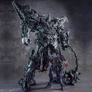 威將 傳奇戰士 放大 改良版 Grimlock 鋼鎖 WEI JIANG M06 LEGENDARY WARRIOR 連 柯柏文 騎士 驚天柱 變形金剛 約14吋高