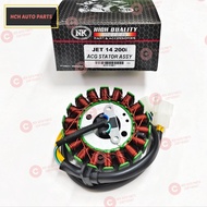 STATOR COIL.COMP/ FIELD COIL ASSY - SYM - JET 14 200i - P/NO. 31120-X8A-000 (NK)