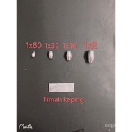 TIMAH BIJI / KEPING PUKAT JARING IKAN