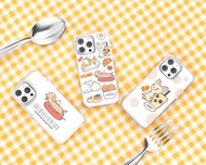 OVERDIGI x Taiwan Food_iPhone15/14 系列 V2雙料軍規防摔透明殼