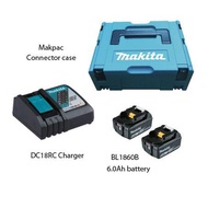 [AUTHENTIC SG STOCK] 198119-8 MAKITA POWER SOURCE KIT SINGLE PORT CHARGER WITH 6.0AH 18V BATTERY X2