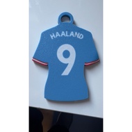 Manchester United Haaland 2024 season keychain, car keychain, football keychain, Man Utd keychain