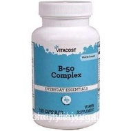 Vitacost B-50 Complex - 100 Capsules