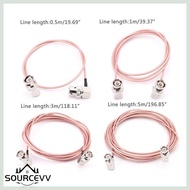 SOURCE BNC Male Elbow To BNC Male Elbow RG316 Pigtail Cable RF Coaxial Cables Camera Vi