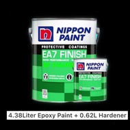 NIPPON EA7 EPOXY PAINT / PROTECTIVE COATING / EPOXY FLOOR PAINT / CAT EPOXY LANTAI RUMAH 5LITER SET 7:1