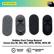 Rubber Battery Cover Canon EOS M M2 M3 M50 M10 M100