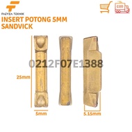 SANDVIK Sandvic 5mm Cutting Lathe Insert Suitable for RF123 TTER Holder Not MGMN